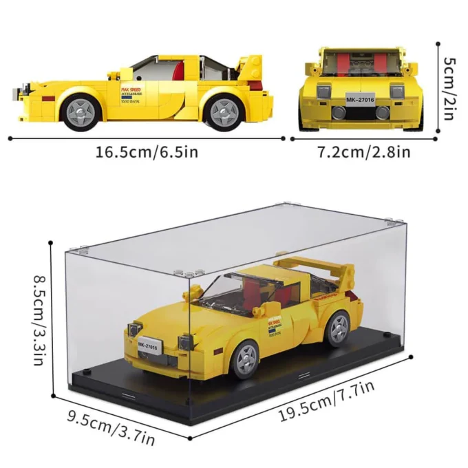 Mould King 27016 RX-7 FD35 Car - 329 PCS - Image 7