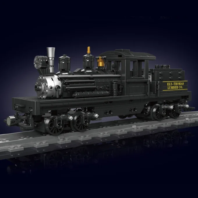 Mould King 12032 Shay-type Steam Locomotive Building Set - 880 Pcs - Image 2