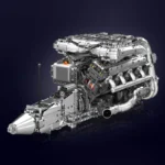 Mould King 10168 Motorised Hypercar W16 Engine & Gearbox Building Set - 2899 pcs photo review