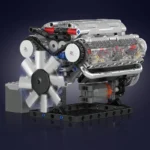 Mould King 10088 Motorised V8 Engine Building Set - 535 pcs photo review