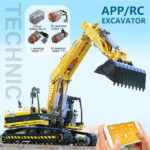 Mould King 13112 Mechanical Digger Motorized Excavator - 1830 PCS photo review