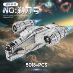 Mould King 21023(75331) Razor Crest Starship - 6187 PCS photo review