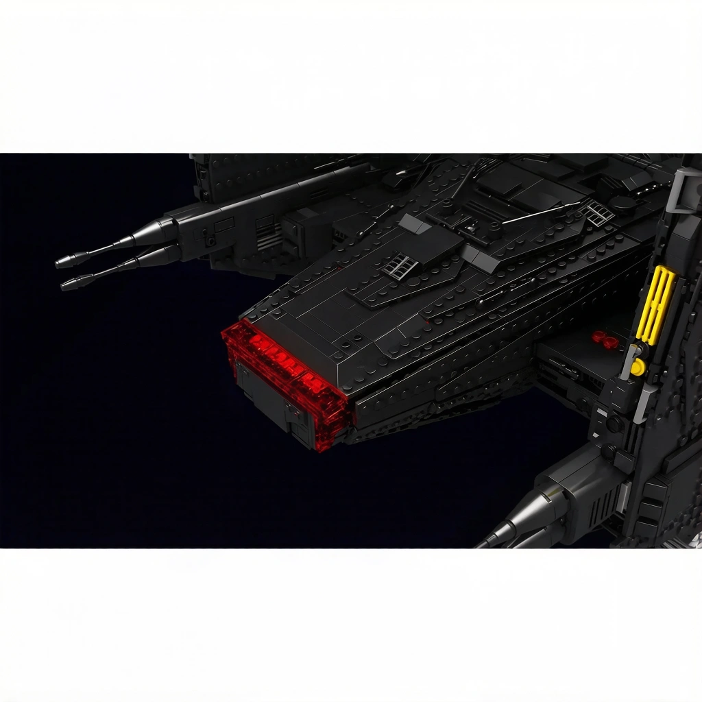 Mould King 21011 Starship Upsilon Class Shuttle Spaceship UCS Building Blocks - Image 3