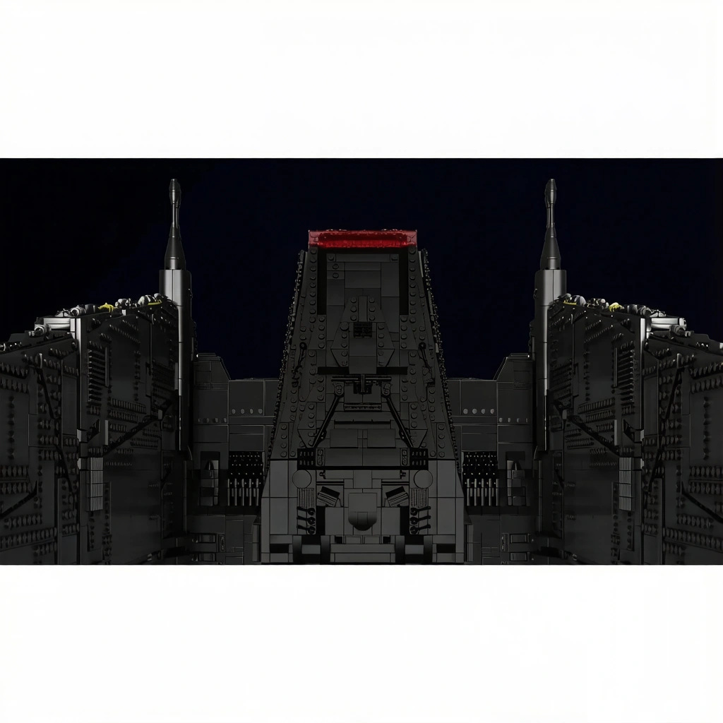 Mould King 21011 Starship Upsilon Class Shuttle Spaceship UCS Building Blocks - Image 4