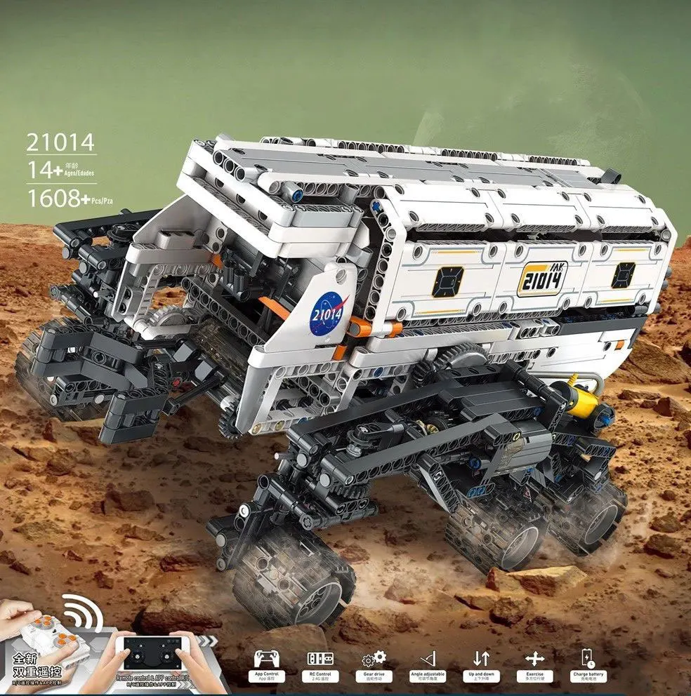 MOULD KING 21014 Interstellar Series Star Explorer Building Blocks Toy Set - Image 2