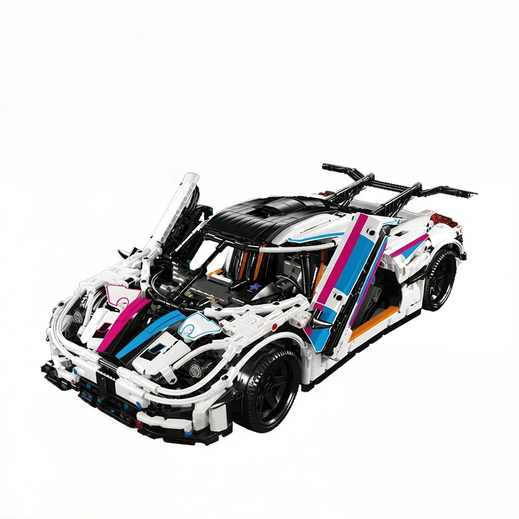 Mould King 13120S Regera Hypercar Remote Controlled Model Building Set | 3,063 PCS - Image 4