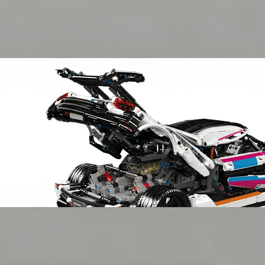 Mould King 13120S Regera Hypercar Remote Controlled Model Building Set | 3,063 PCS - Image 5