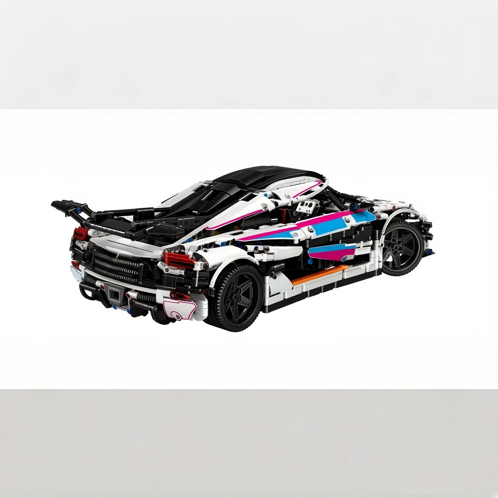 Mould King 13120S Regera Hypercar Remote Controlled Model Building Set | 3,063 PCS - Image 6